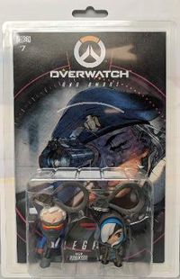 Cover image for Overwatch Ana and Soldier 76 Comic Book and Backpack Hanger Two-Pack