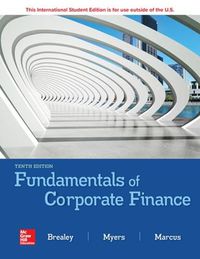 Cover image for ISE Fundamentals of Corporate Finance