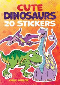 Cover image for Cute Dinosaurs Stickers