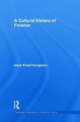 Cover image for A Cultural History of Finance