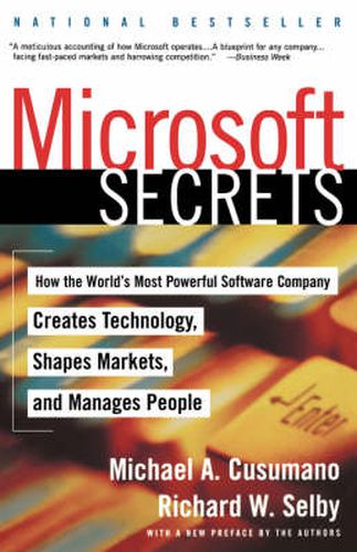 Cover image for Microsoft Secrets: How the World's Most Powerful Company Creates Technology, Shapes Markets and Manages People
