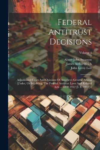 Cover image for Federal Antitrust Decisions