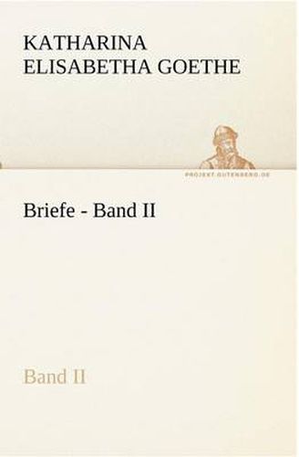 Cover image for Briefe - Band II