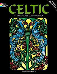 Cover image for Celtic Stained Glass Coloring Book