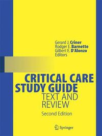 Cover image for Critical Care Study Guide: Text and Review