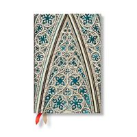 Cover image for Vault of the Milan Cathedral (Duomo di Milano) Mini 12-month Verso Hardback Dayplanner 2025 (Wrap Closure)