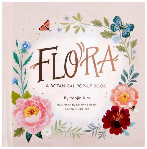 Cover image for Flora: A Botanical Pop-Up Book