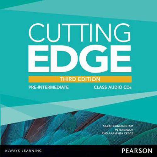 Cover image for Cutting Edge 3rd Edition Pre-Intermediate Class CD