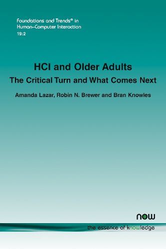 Cover image for HCI and Older Adults