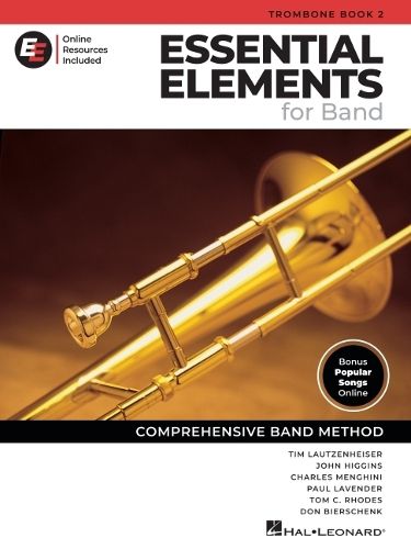 Cover image for Essential Elements for Band - Trombone Book 2 with Eei