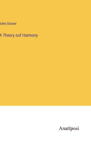 Cover image for A Theory oof Harmony