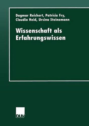 Cover image for Wissenschaft ALS Erfahrungswissen