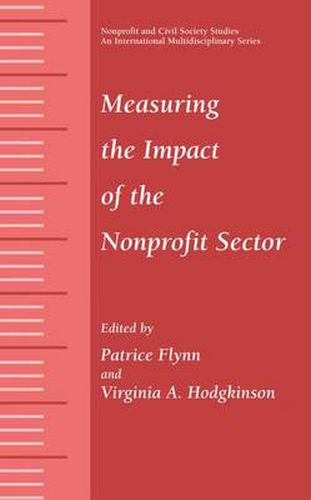 Cover image for Measuring the Impact of the Nonprofit Sector