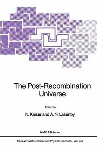 Cover image for The Post-Recombination Universe