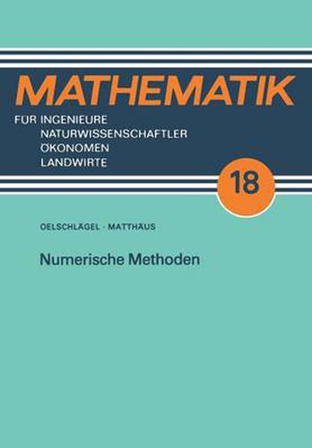 Cover image for Numerische Methoden