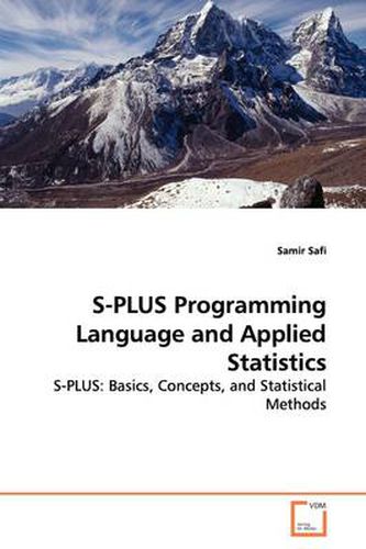 Cover image for S-PLUS Programming Language and Applied Statistics