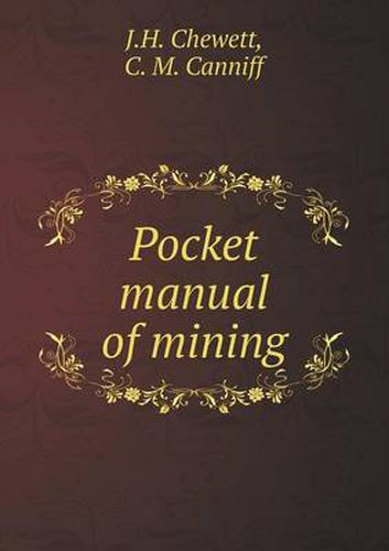 Cover image for Pocket manual of mining