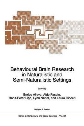 Cover image for Behavioural Brain Research in Naturalistic and Semi-Naturalistic Settings