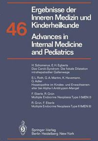 Cover image for Ergebnisse der Inneren Medizin und Kinderheilkunde / Advances in Internal Medicine and Pediatrics