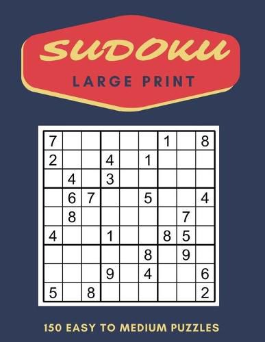 Cover image for Sudoku Puzzles Large Print
