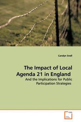 Cover image for The Impact of Local Agenda 21 in England