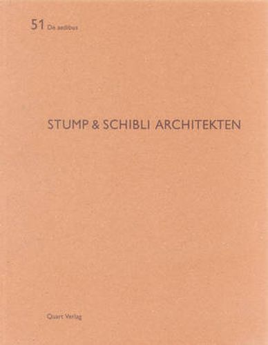 Cover image for Stump & Schibli: De Aedibus 51