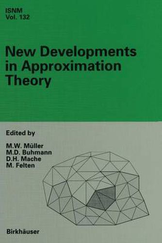 New Developments in Approximation Theory: 2nd International Dortmund Meeting (IDoMAT) '98, Germany, February 23-27, 1998