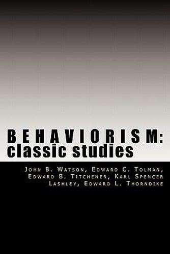 Cover image for Behaviorism: Classic Studies