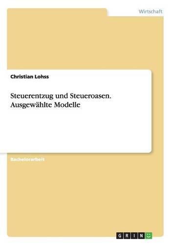 Cover image for Steuerentzug und Steueroasen. Ausgewahlte Modelle