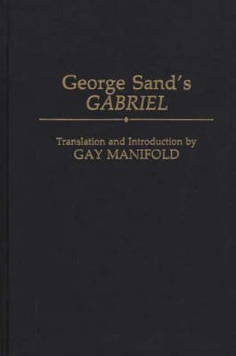 Cover image for George Sand's Gabriel