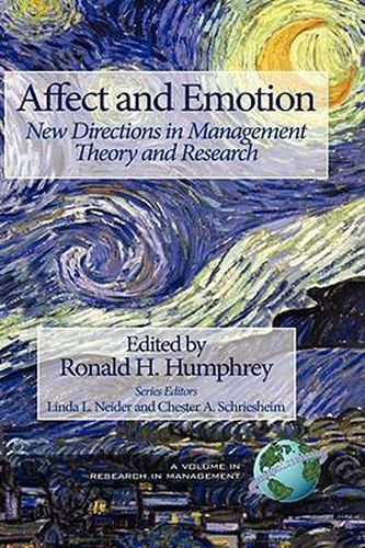 Cover image for Affect and Emotion: New Directions in Management Theory and Research