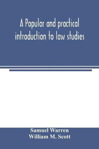 A popular and practical introduction to law studies