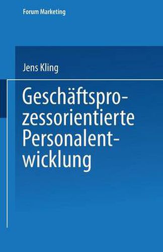 Cover image for Geschaftsprozessorientierte Personalentwicklung
