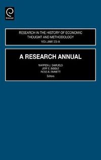 Cover image for A Research Annual