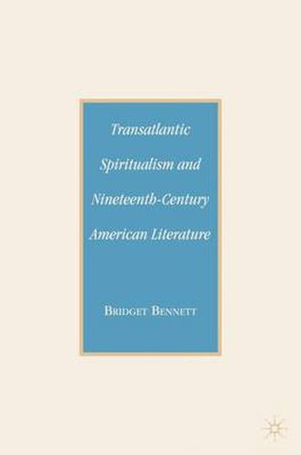 Cover image for Transatlantic Spiritualism and Nineteenth-Century American Literature