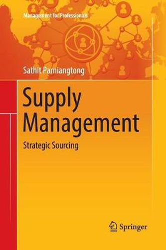 Cover image for Supply Management: Strategic Sourcing