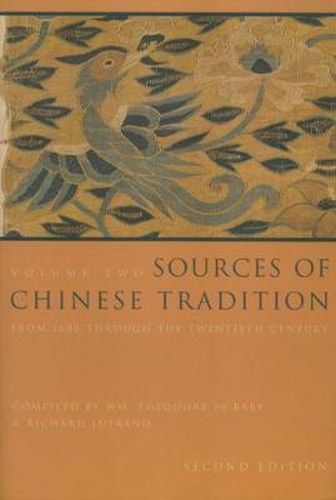 Cover image for Sources of Chinese Tradition