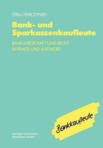 Cover image for Bank- und Sparkassenkaufleute