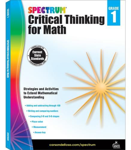 Cover image for Spectrum Critical Thinking for Math, Grade 1