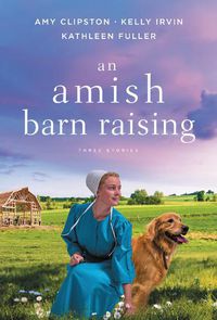 Cover image for An Amish Barn Raising: Three Stories