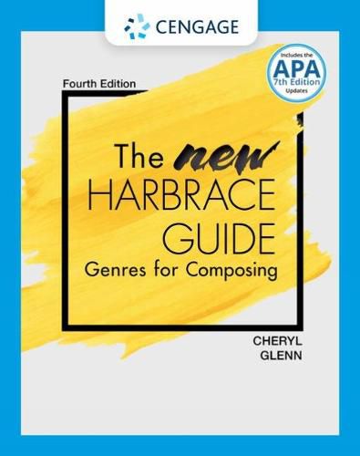 Cover image for The New Harbrace Guide: Genres for Composing (w/ MLA9E Updates)