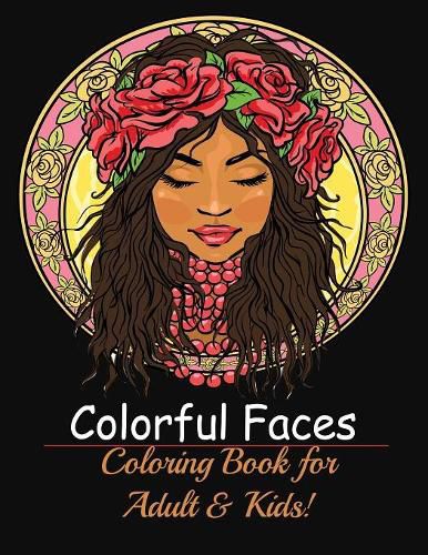 Cover image for Fine Faces: Coloring Book for Adult & Kids!