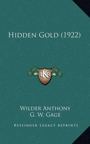 Cover image for Hidden Gold (1922)