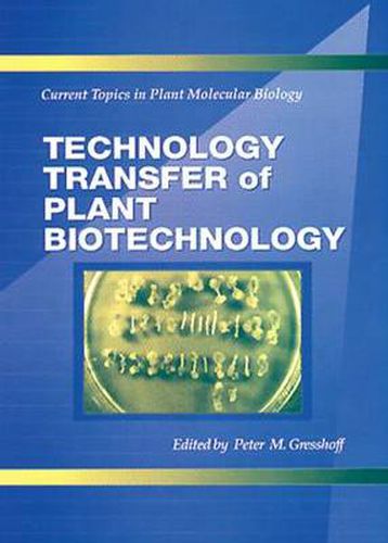 Cover image for Technology Transfer of Plant Biotechnology