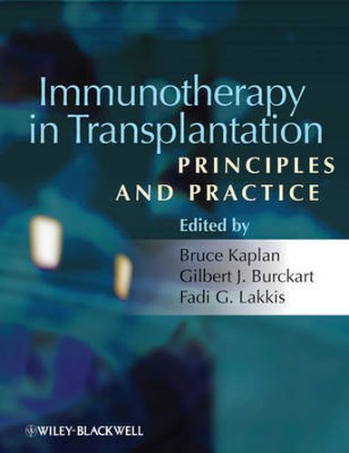 Cover image for Immunotherapy in Transplantation: Principles and Practice