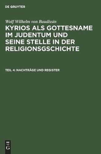 Nachtrage Und Register