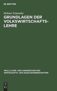 Cover image for Grundlagen der Volkswirtschaftslehre