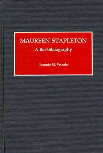 Cover image for Maureen Stapleton: A Bio-Bibliography