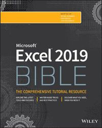 Cover image for Excel 2019 Bible