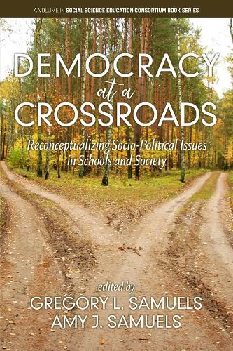 Cover image for Democracy at a Crossroads: Reconceptualizing Socio-Political Issues in Schools and Society